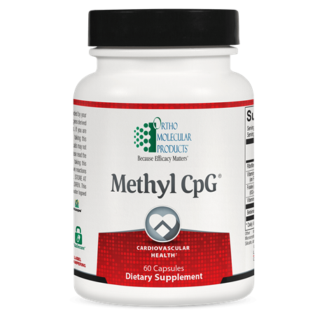 Methyl CPG Ortho Molecular Products Cardiovascular 60 Capsules