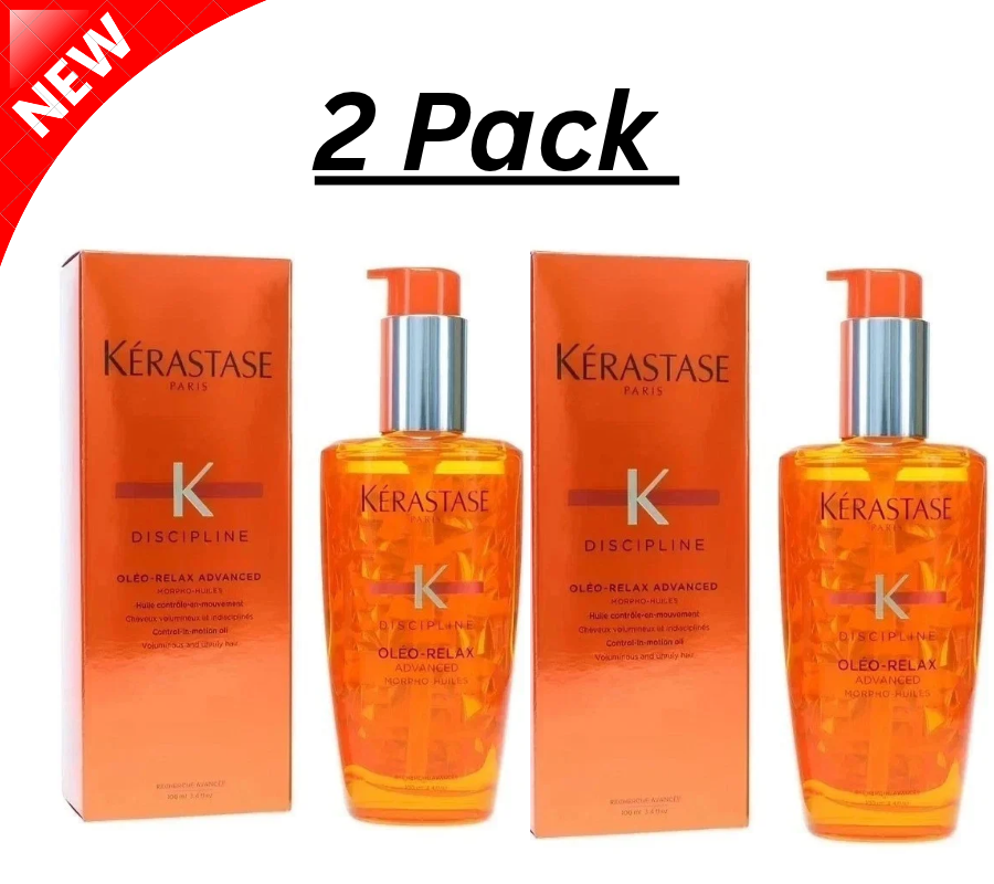 Kerastase Discipline Oleo Relax Advanced Hair Smoothing Oil 3.4oz /100ml