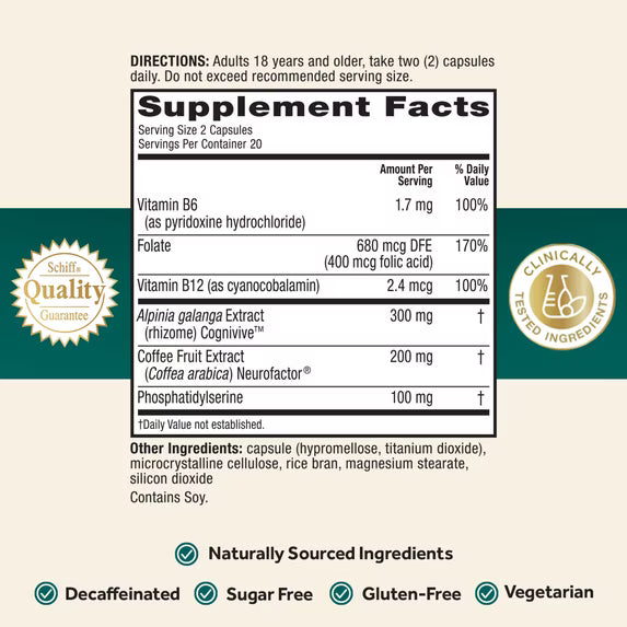 Neuriva Brain Health Ultra Capsules 60ct