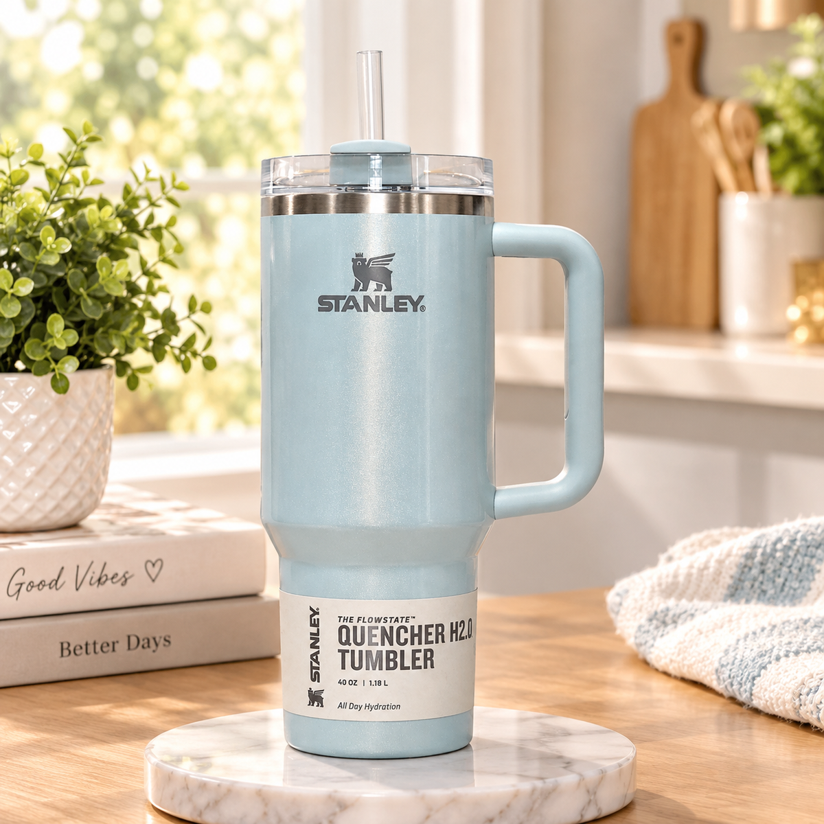 Stanley 40oz Blueberry Milk H2.O Flowstate Tumbler Target Exclusive
