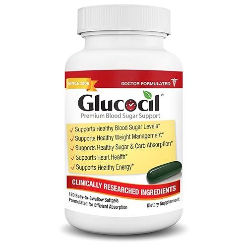 Glucocil – New - Vegetarian Capsules - Premium Blood Sugar Support
