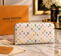 Louis Vuitton x Murakami Zippy Wallet Multicolor Monogram M13922 – Designer Zip-Around Wallet
