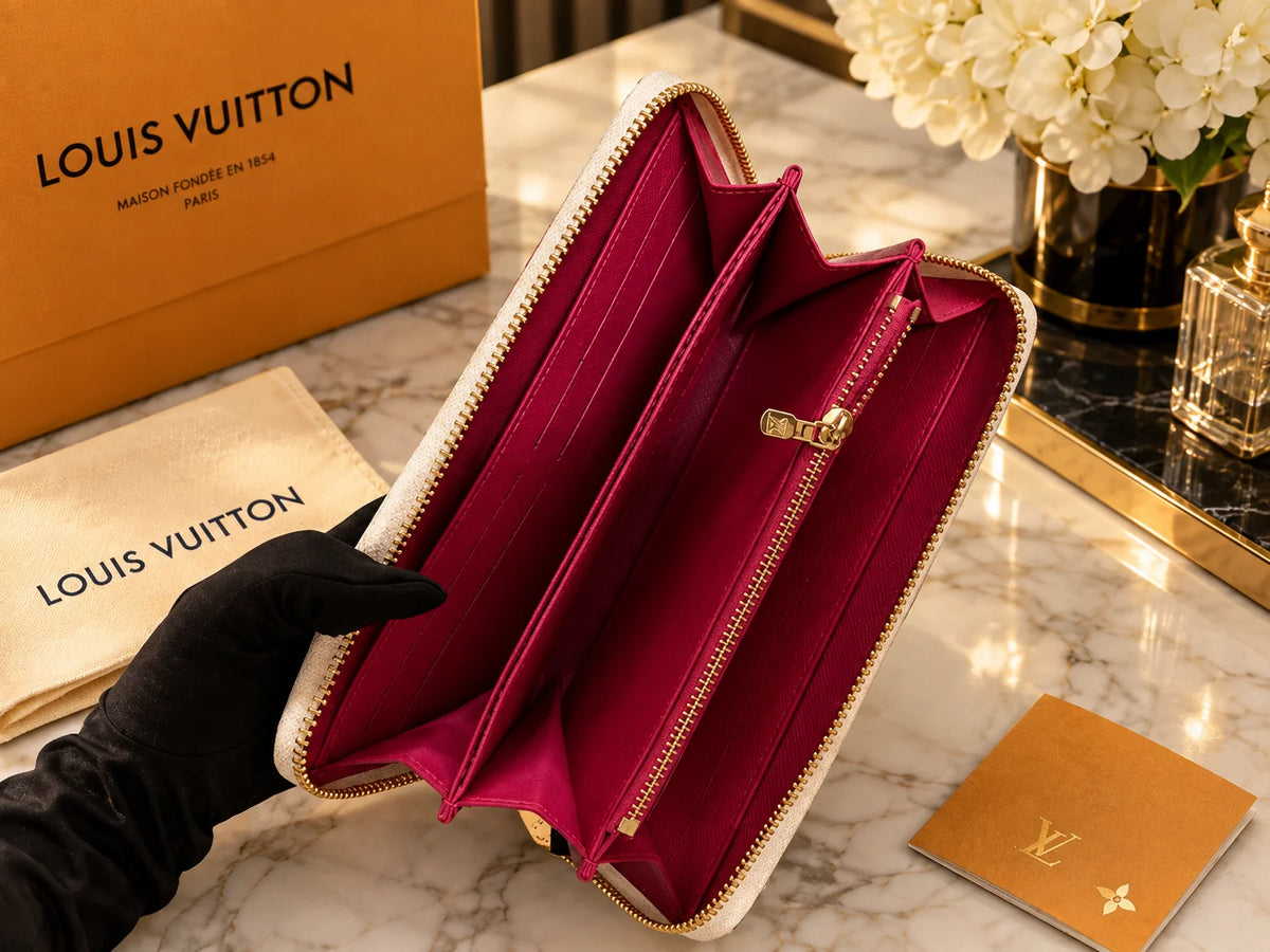 Louis Vuitton x Murakami Zippy Wallet Multicolor Monogram M13922 – Designer Zip-Around Wallet