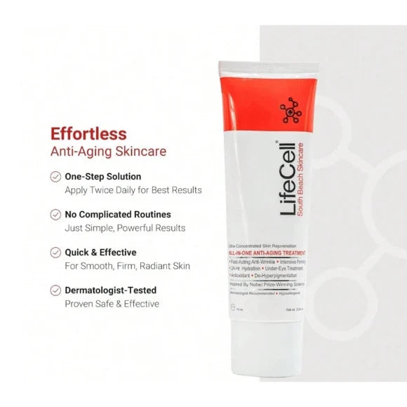 South Beach Skincare All In One Anti-Aging Treatment - 2.54 oz.