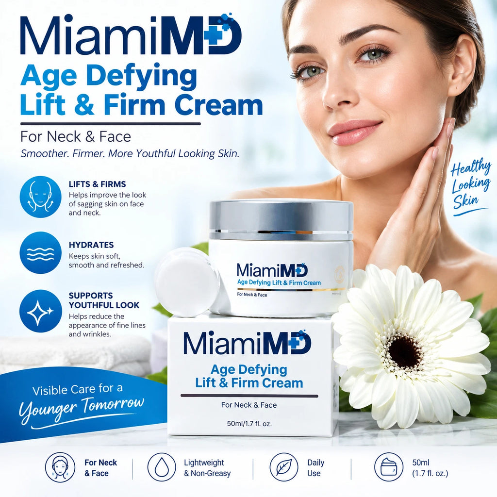 MiamiMD (Miami MD) Age Defying Lift & Firm Cream For Neck And Face - 50ml