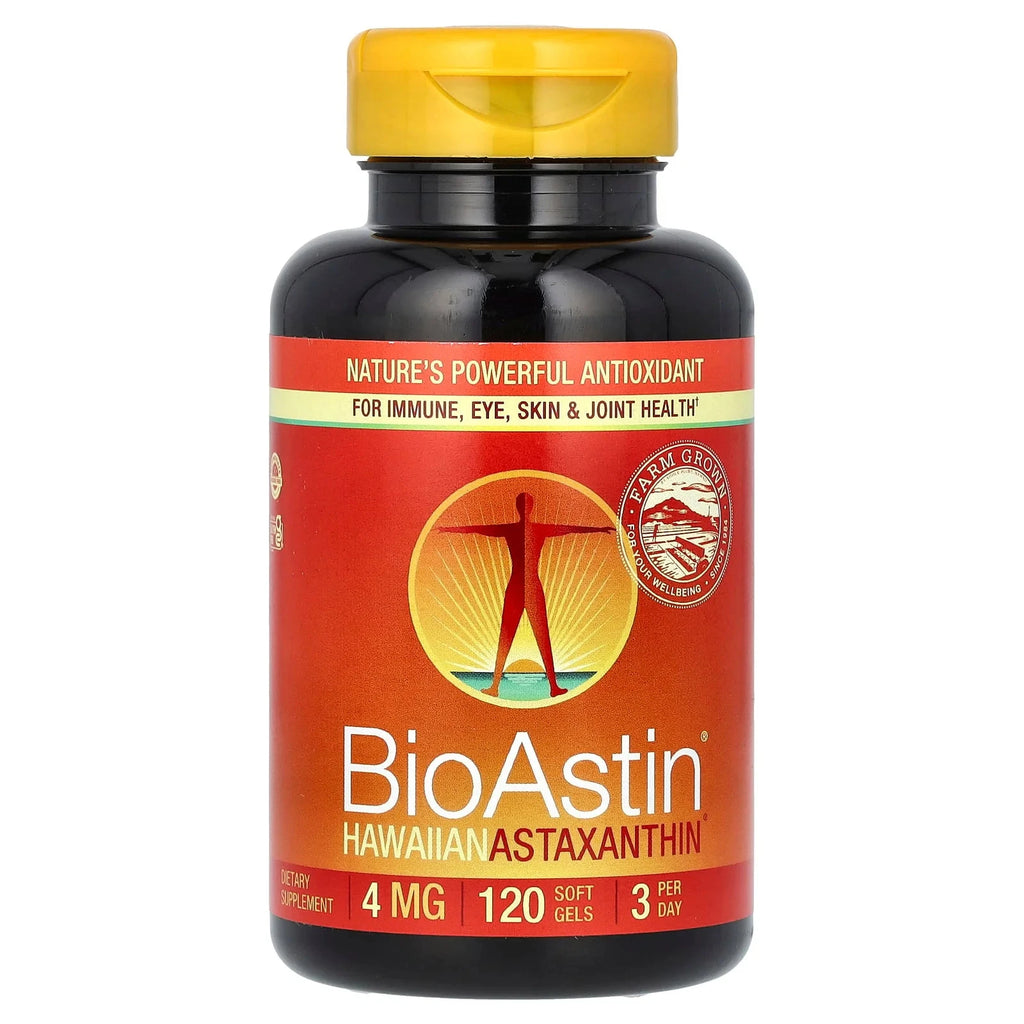 Nutrex Hawaii, BioAstin, Hawaiian Astaxanthin, 4 mg, 120 Soft Gels
