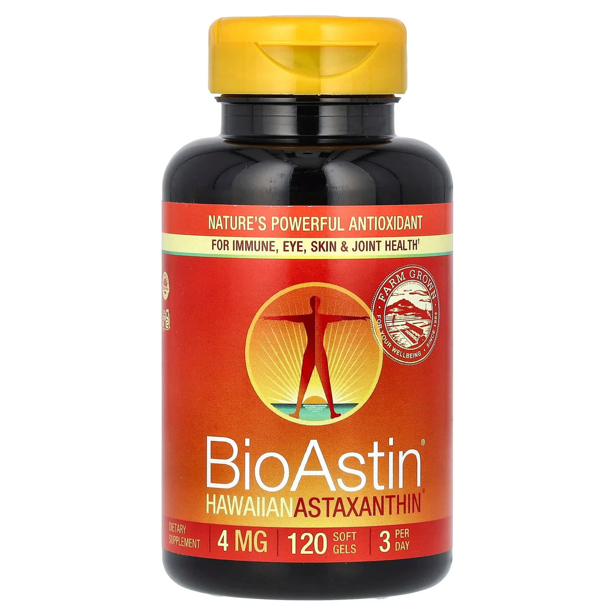 Nutrex Hawaii, BioAstin, Hawaiian Astaxanthin, 4 mg, 120 Soft Gels