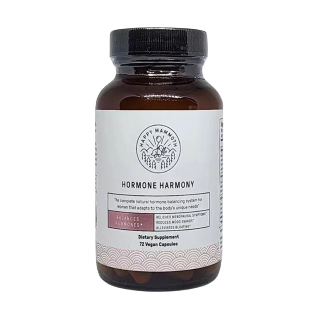 Happy Mammoth Hormone Harmony Natural Hormonal Support for Women