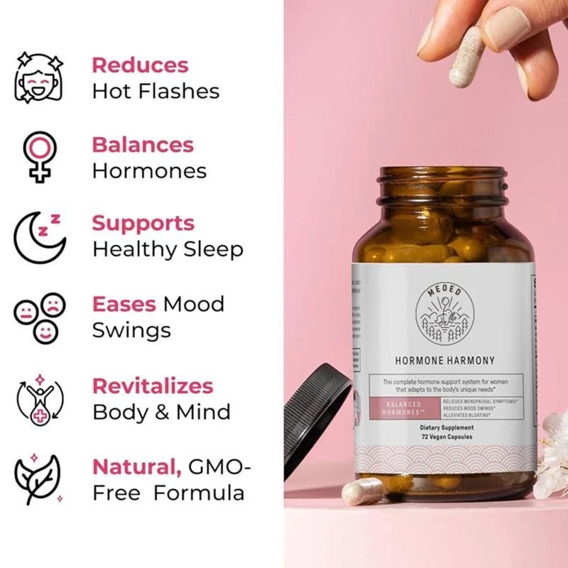 Happy Mammoth Hormone Harmony Natural Hormonal Support for Women