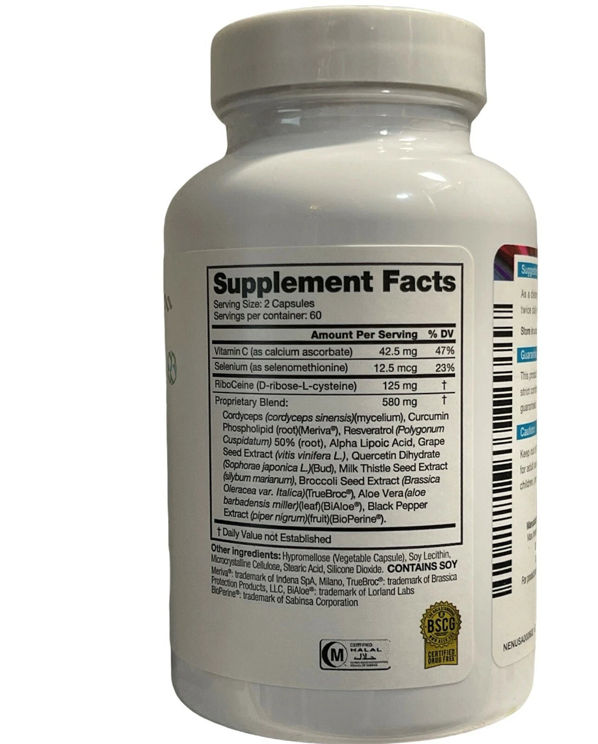 CellGevity Advanced Riboceine Technology 120 Capsules