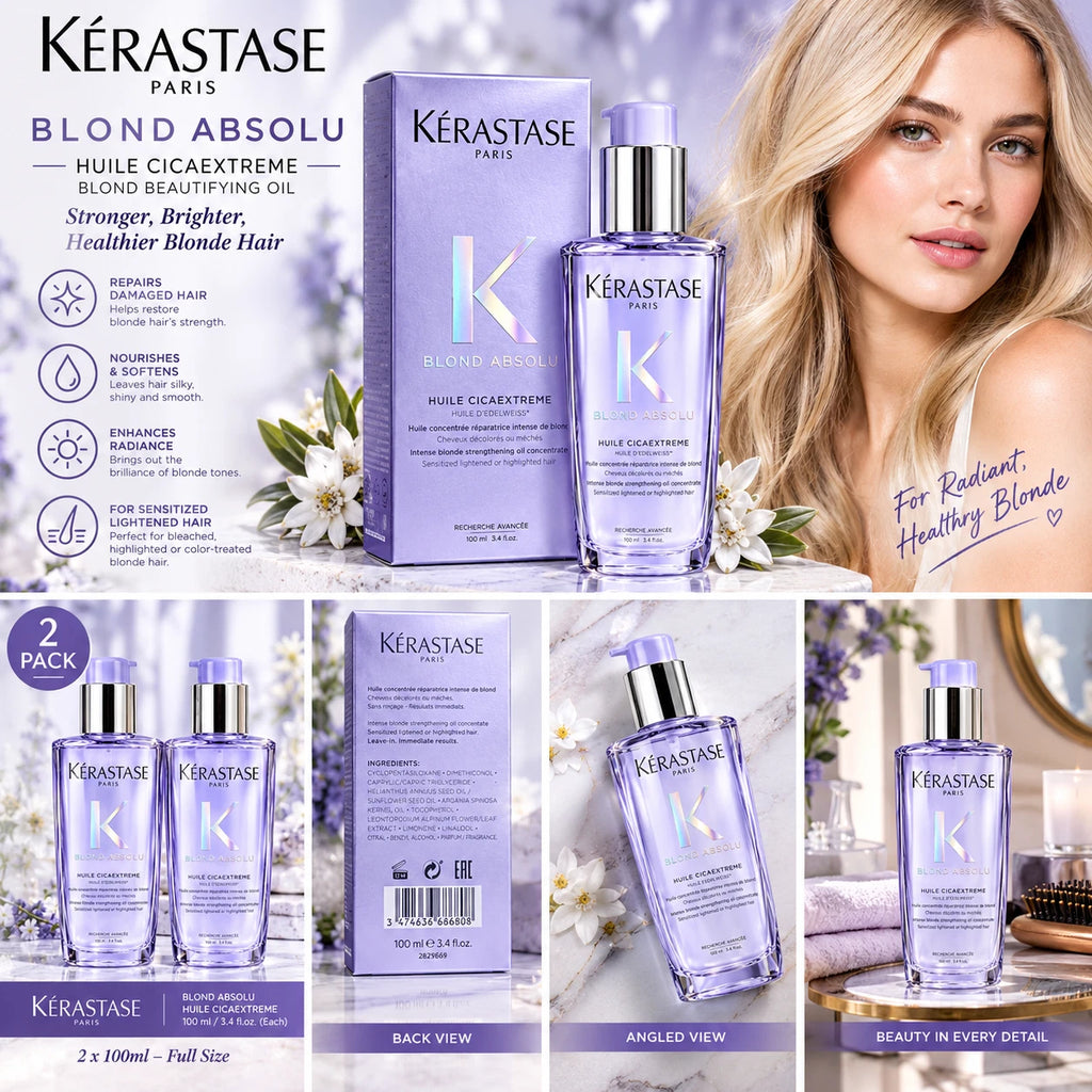 Kerastase Blond Absolu Huile Cicaextreme Blond Beautifying Oil 100ML