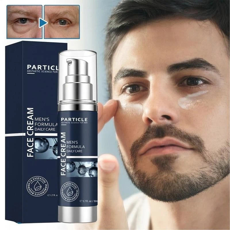 Particle Face Cream Men 6 in 1 Anti-Aging Cream Fights Eye Bags Dark Spots 5 Pack